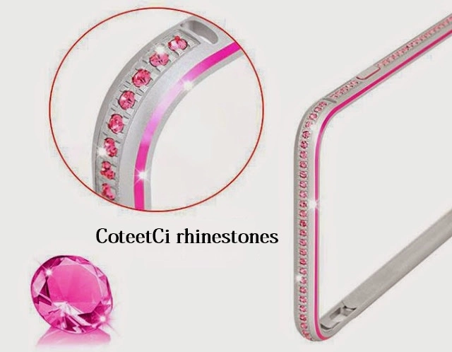 Ốp viền bumper iPhone 5S/ iPhone 5/ iPhone SE hiệu CoteetCi có đính đá